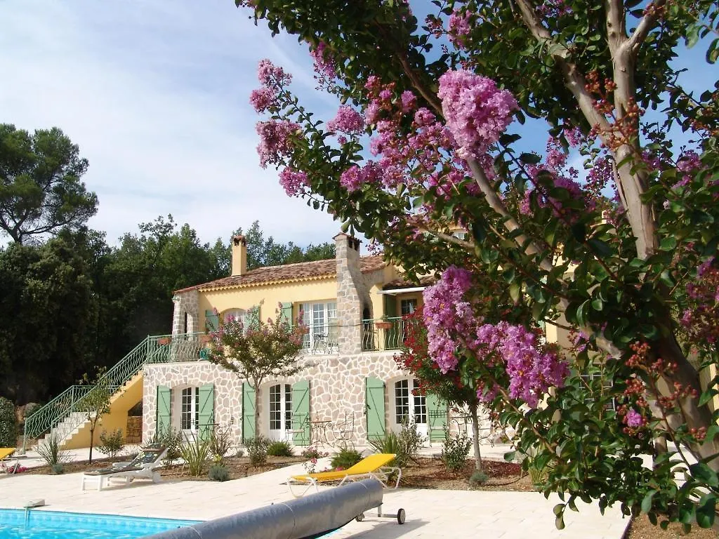 Bed and Breakfast Le Mas Des Tarentes à Trans-en-Provence Couette-café